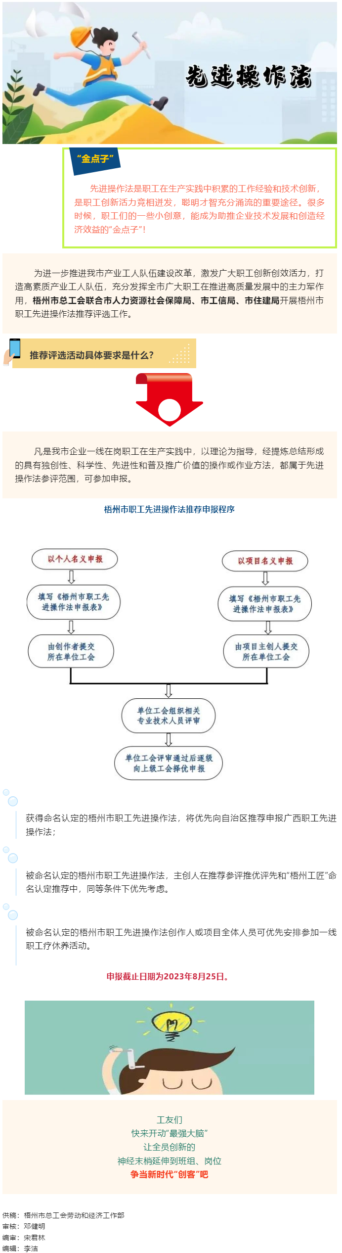 真金不怕火煉，有點子你就來！市總工會聯(lián)合市人力資源社會保障局、市工信局、市住建局開展梧州市職工先進操.png