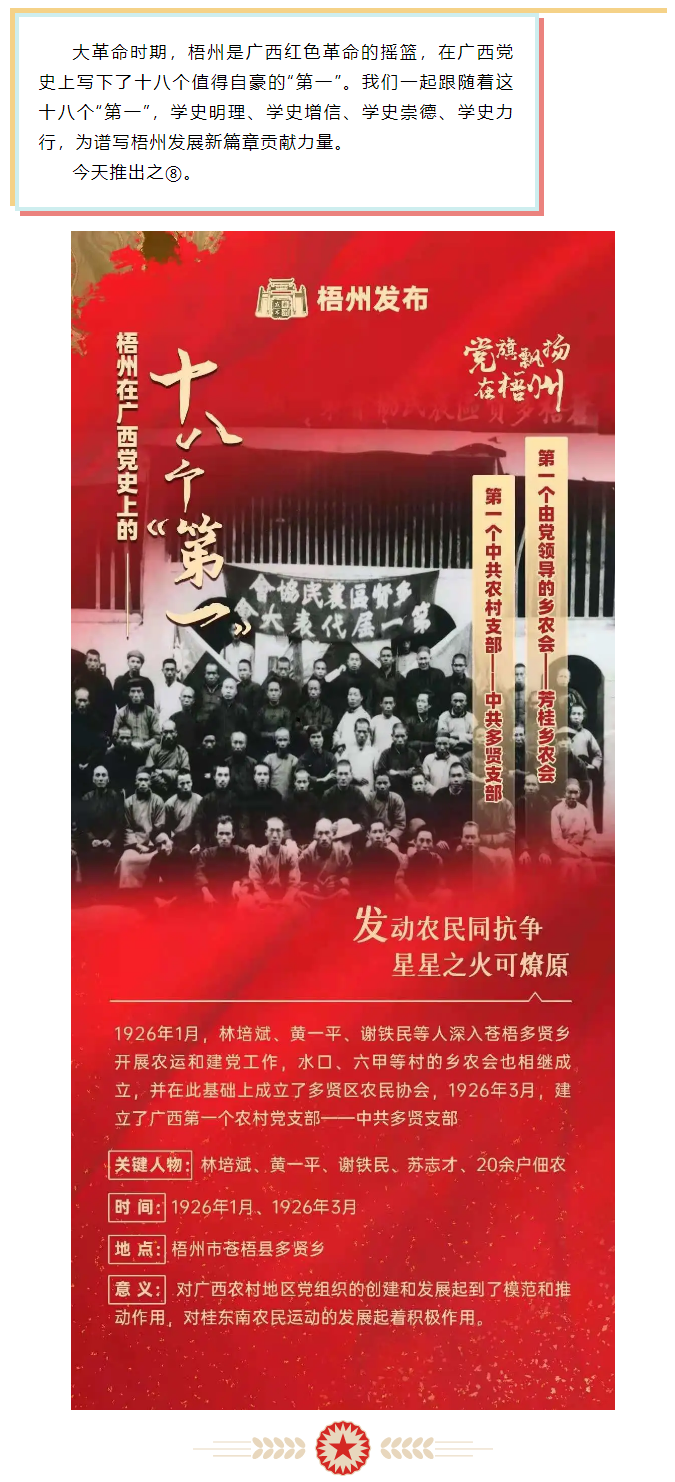 【職工學黨史】梧州18個“第一”之⑧丨廣西第一個中共農村支部、第一個由黨領導的鄉(xiāng)農會.png