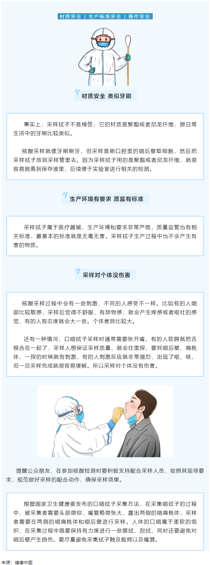 健康科普 _ 核酸采樣的“棉簽”安全嗎？當(dāng)然安全！.png